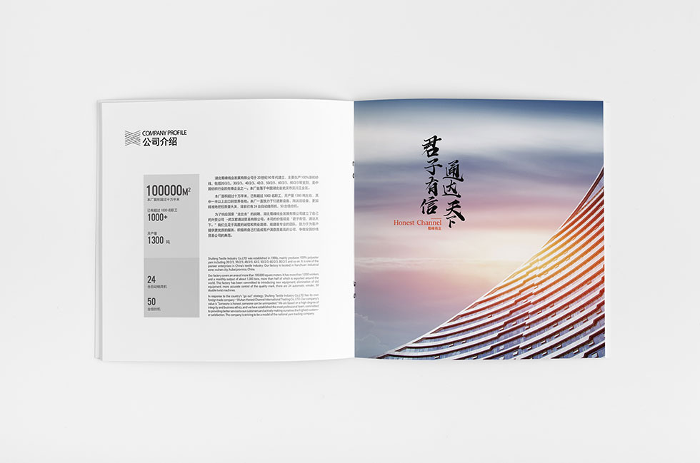 蜀峰線業(yè)畫冊設(shè)計(jì)